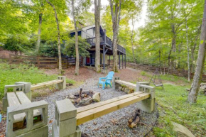 2 Mi to Beech Mtn Blue Ridge Cabin with Deck